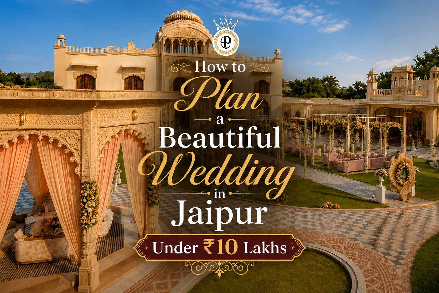 How to Plan Beautiful Wedding in Jaipur Under ₹10 Lakhs
